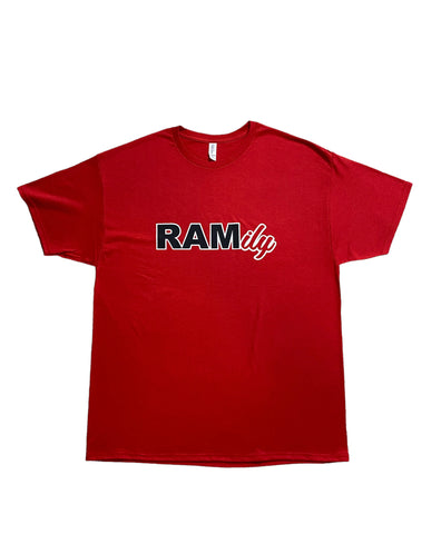 WSSU RAMily Tee (Red)